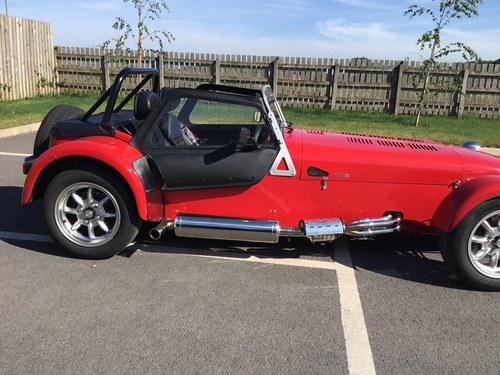 2022 Caterham 270S SV Wide Bodied Stunning Exocet Red In vendita