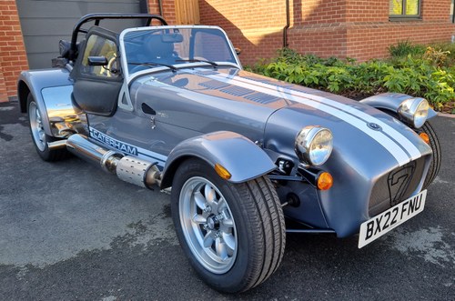 2022 caterham 270s s3 silver and white VERKAUFT