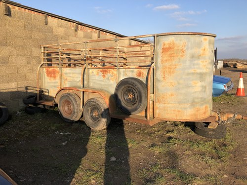 1958 1950 - 60's Ranch Cattle Wagon Trailer USA Import For Sale