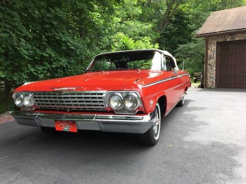 1962 Chevrolet Impala SS Convertible (Hawley, PA) $84,900 In vendita