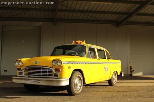 1977 CHECKER YELLOW CAB - Moyersoen Auctions For Sale by Auction