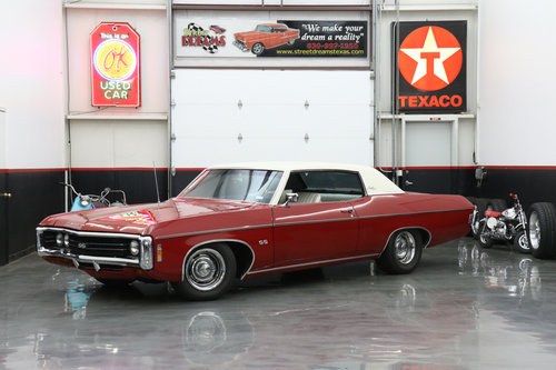 1969 Granet Red Chevy Impala SS 427 SOLD