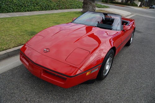 1986 Corvette 'Indy 500 Pace Car' Convertible with 17K miles SOLD