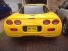 Corvette c5 2001 coupe mill yellow euro car auto VENDUTO