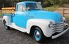 1951 Chevrolet 3100 Step Side Long Bed Pick Up 4 Speed  VENDUTO
