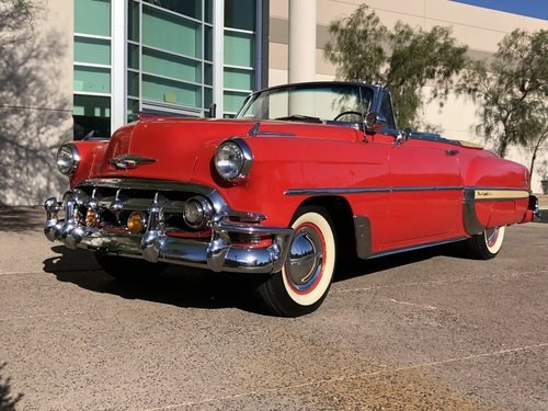 chevrolet bell air 1953 convertible For Sale