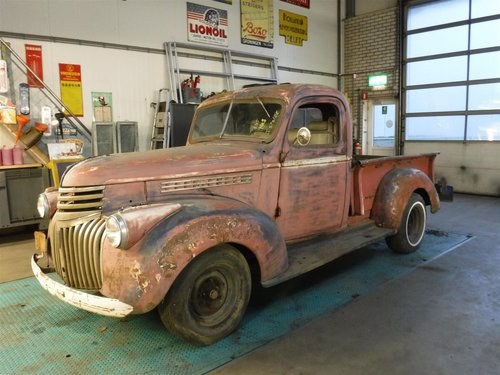 1947 Chevrolet Pick up to restore In vendita