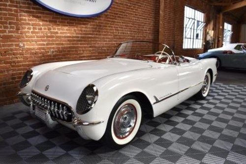 1954 Corvette C-1 Roadster = 32k miles Auto  Ivory  $69.5k For Sale