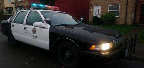 1996 Chevrolet Caprice 9C1 LAPD  Police Car For Sale