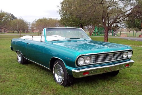 1964 CHEVELLE SUPER SPORT ALUMINUM HEAD 350 AC PS PB VENDUTO