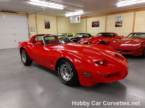 1980 Red Red Corvette For Sale For Sale