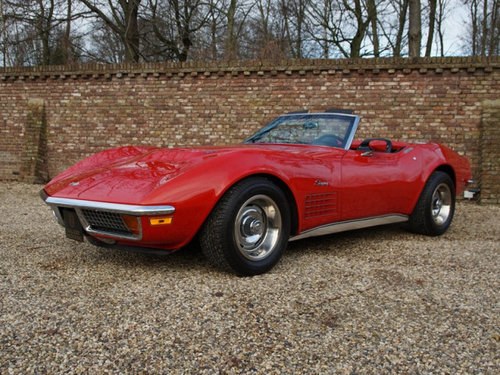 1972 Corvette C3 454 7.4 Big Block Convertible original colours,  For Sale