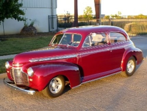 1941 Chevrolet = strong crate 350 Cranberry(~)Grey 26.4k  For Sale