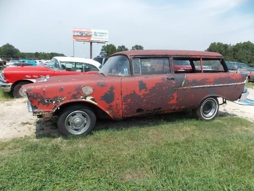 1957 Chevrolet 150 Wagon Handy Man  = Project 350 Manual  For Sale