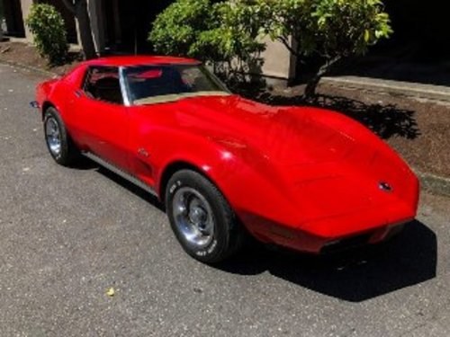 1973 Chevrolet Corvette StingRay = LS5 454 auto Red  $26.9 For Sale