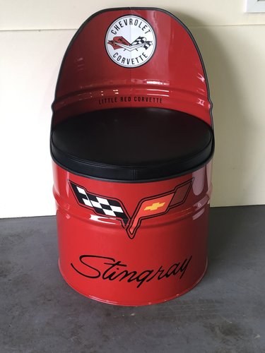 Up-cycled oil barrel/Corvette inspired In vendita