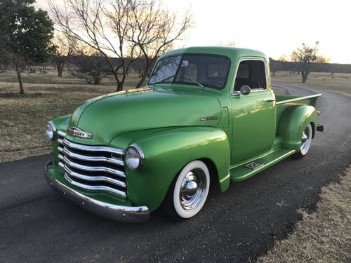 1950 3100 5 WINDOW STREET ROD CLIP 350 PS PB AC VENDIDO