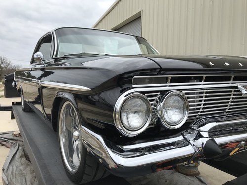 1961 IMPALA BUBBLE TOP 502 RESTOMOD LEATHER AC ART MORRISON VERKAUFT