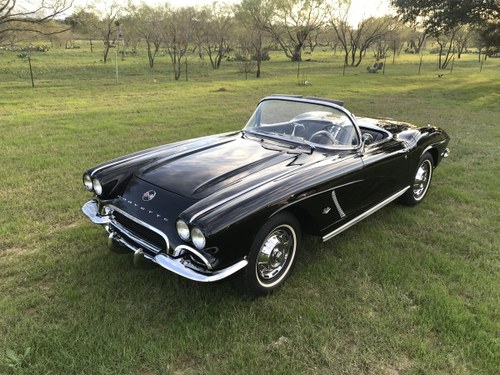 1962 CORVETTE 62 ROADSTER 327 340 HP 4 SPEED HARDTOP NICE DRIVER SOLD