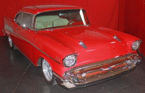 1957 Chevrolet Bel Air = Custom 350 Auto + Posi   $65.5k For Sale