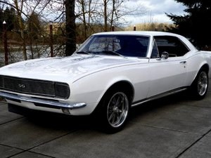 1967 67 chevy Camaro RS Coupe Restored White(~)Black Manual 350  For Sale