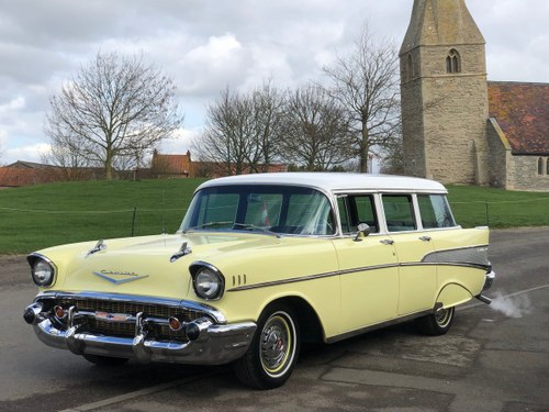 Chevrolet Bel Air station wagon-1957 Rare and Cool ! SOLD