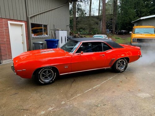 1969 Camaro Coupe = Full Restored 350 auto SS badges $38.5k For Sale