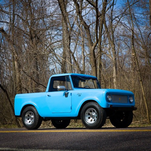 1965 International Harvester Scout 80 4×4 = Blue driver $obo In vendita