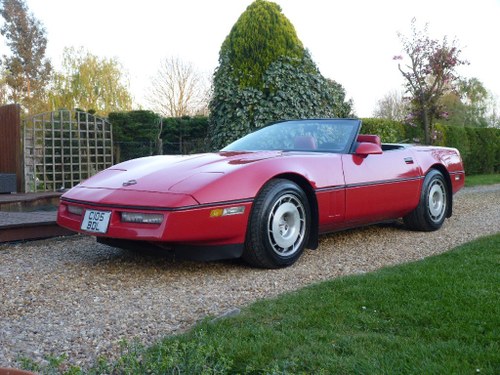 1986 Chevrolet Corvette Indy Convertible Absolutely Stunning For Sale