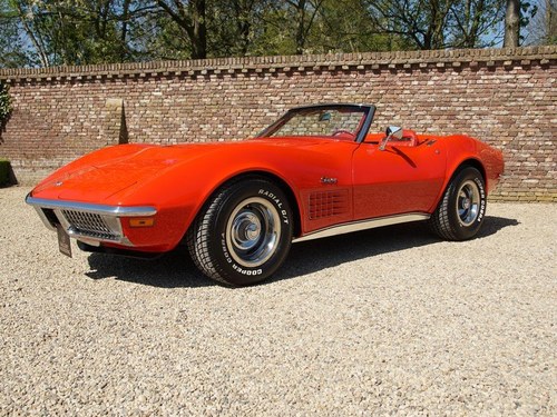 1969 Corvette C3 Convertible matching numbers and colours, manual For Sale