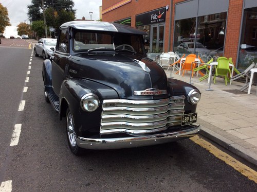 1951 Chevy 3100 Stepside Flatbed Truck For Sale