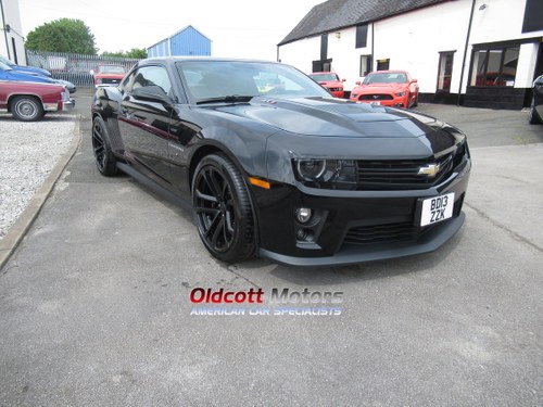 2013 CHEVROLET CAMARO ZL1 6.2 LITRE SUPERCHARGED 6 SPEED  SOLD