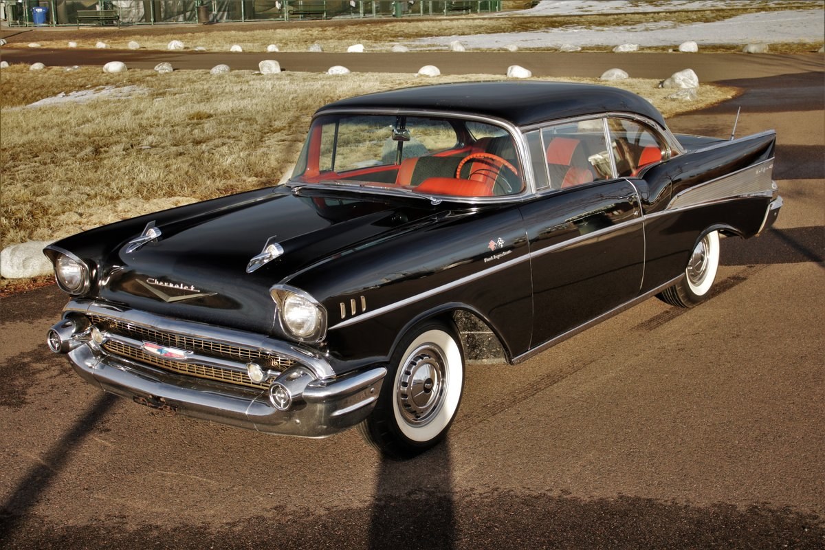1957 Chevrolet Bel-Air Fuel Injected Low Mileage Original, foto 3