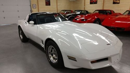 Picture of 1981 White Corvette Blue Interior Hot Rod - For Sale