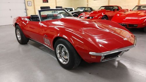 Picture of 1969 Red Corvette Convertible Hot Rod - For Sale