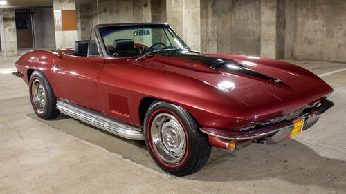 1967 Corvette L71 427-435-HP Stingray Tri-Power Carbs $129.9 In vendita