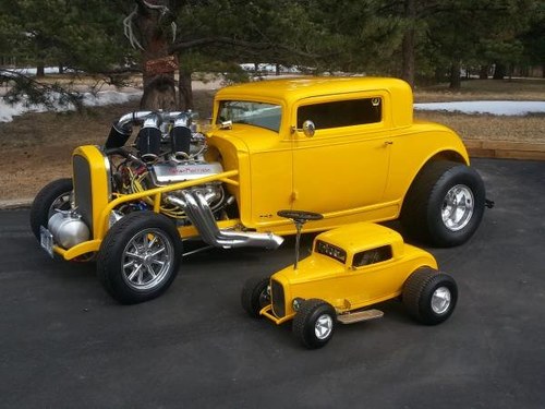 1932 Chevy 3-Window Coupe 1 0ff 1000+HP Winner $69.9k For Sale