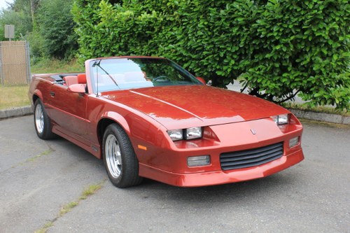 1989 Chevrolet Camaro RSSS - Lot 938 For Sale by Auction