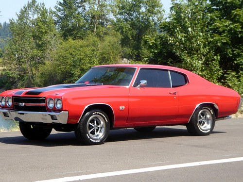 1970 Chevy Chevelle SS Fast 454 Manual Red(~)Black $38.5k For Sale