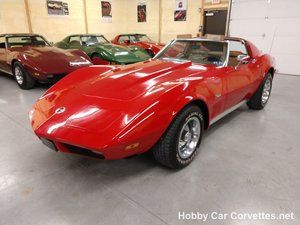 Picture of 1973 red Corvette Tan Interior Automatic - For Sale