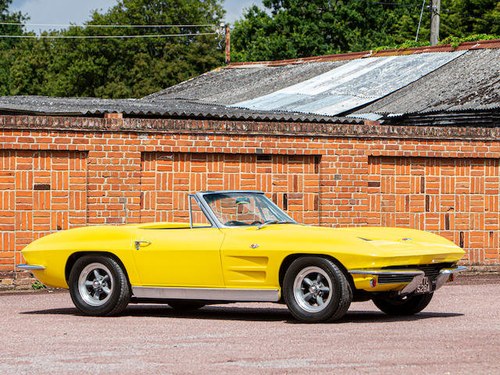 1963 CHEVROLET CORVETTE STING RAY CONVERTIBLE For Sale by Auction