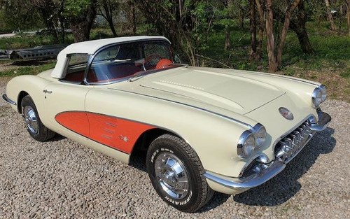 1958 CHEVROLET CORVETTE ROADSTER WITH HARDTOP For Sale by Auction