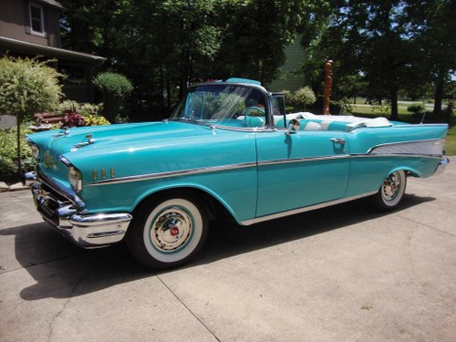 1957 Chevrolet Bel Air Convertible  For Sale by Auction