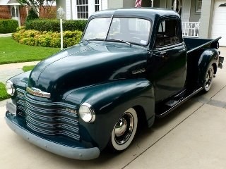 1952 Chevy 3100 Pickup Truck 5 Window Restored 6-cyls AT $34 For Sale