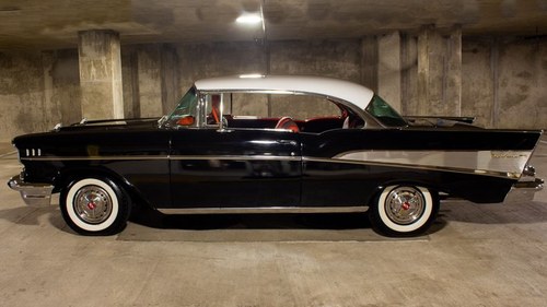 1957 Chevrolet Bel Air = Full Restored 4k miles Black $49.9k Kaufen Bei