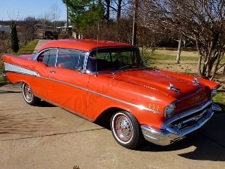 1957 Chevy Bel Air HardTop Full Restored PS PB AC-Heat $48.2 For Sale