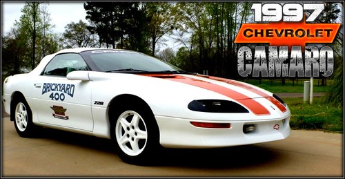 1997 Camaro Brickyard 400 Pace Car Rare 1 of 43 low miles For Sale