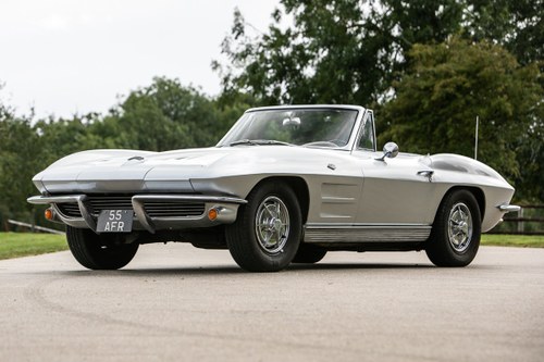 1963 Corvette Stingray Supplied new to Sir Cliff Richard OBE For Sale by Auction