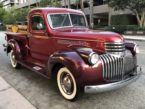 1945 CHEVROLET PICKUP VERKAUFT