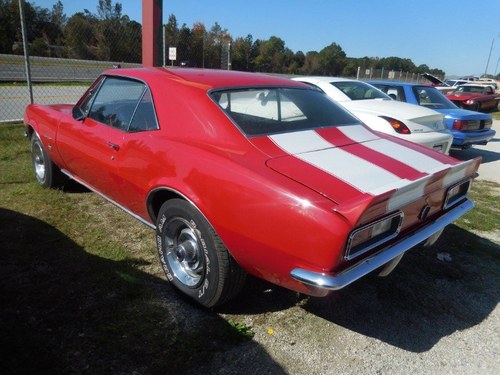 1967 Camaro Coupe Restored Red 350 Auto AC low miles $23.5k For Sale